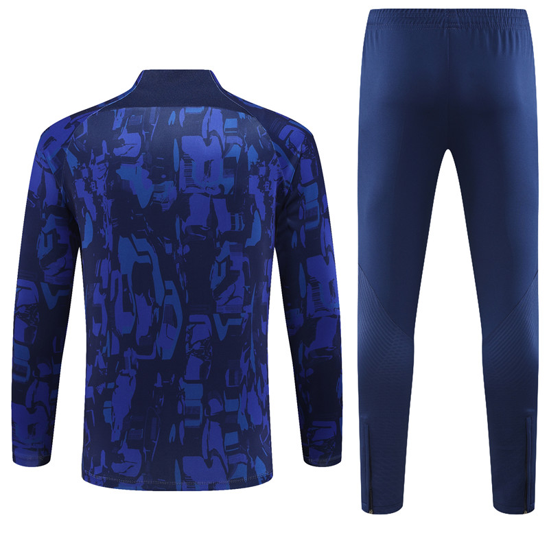 Che 23-24 Long Sleeve Training Set -Blue Camouflage