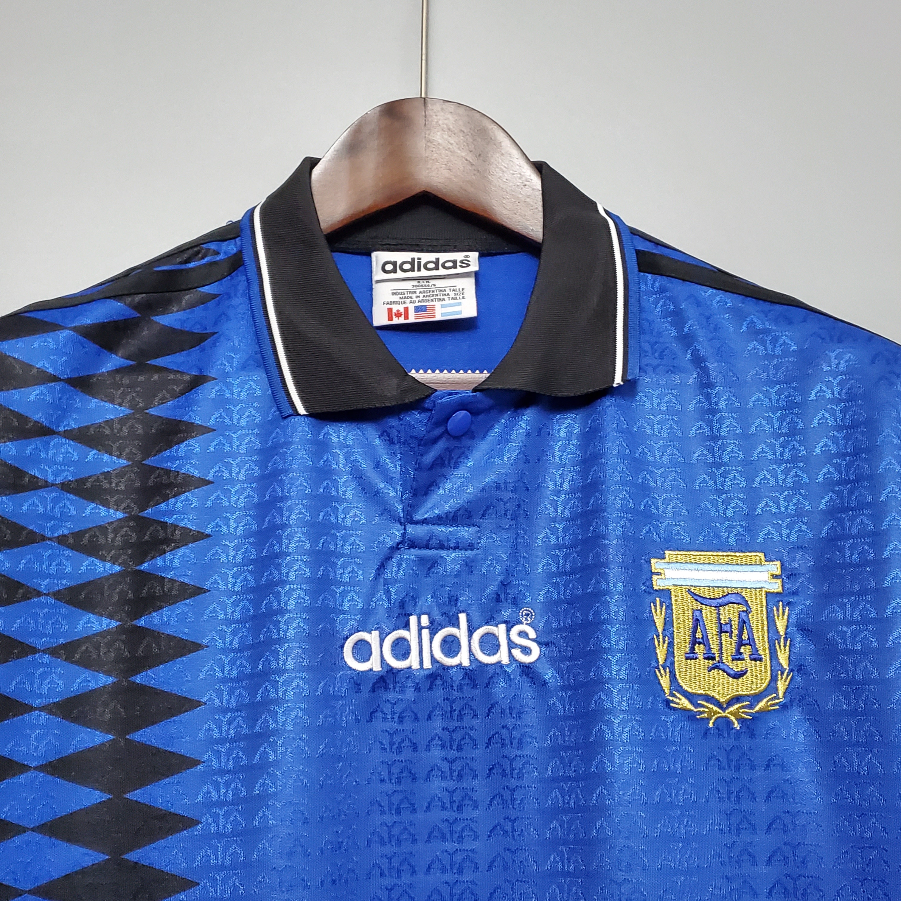 Retro Argentina 1994 Away Stadium Jersey