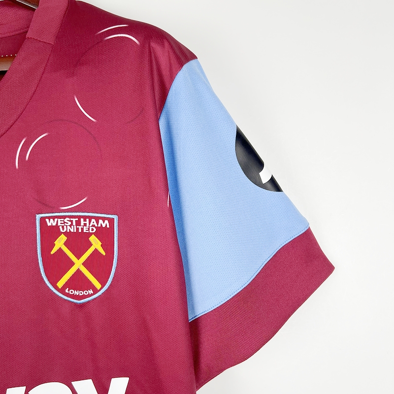 West Ham United 23-24 Home Stadium Jersey - Fans Version