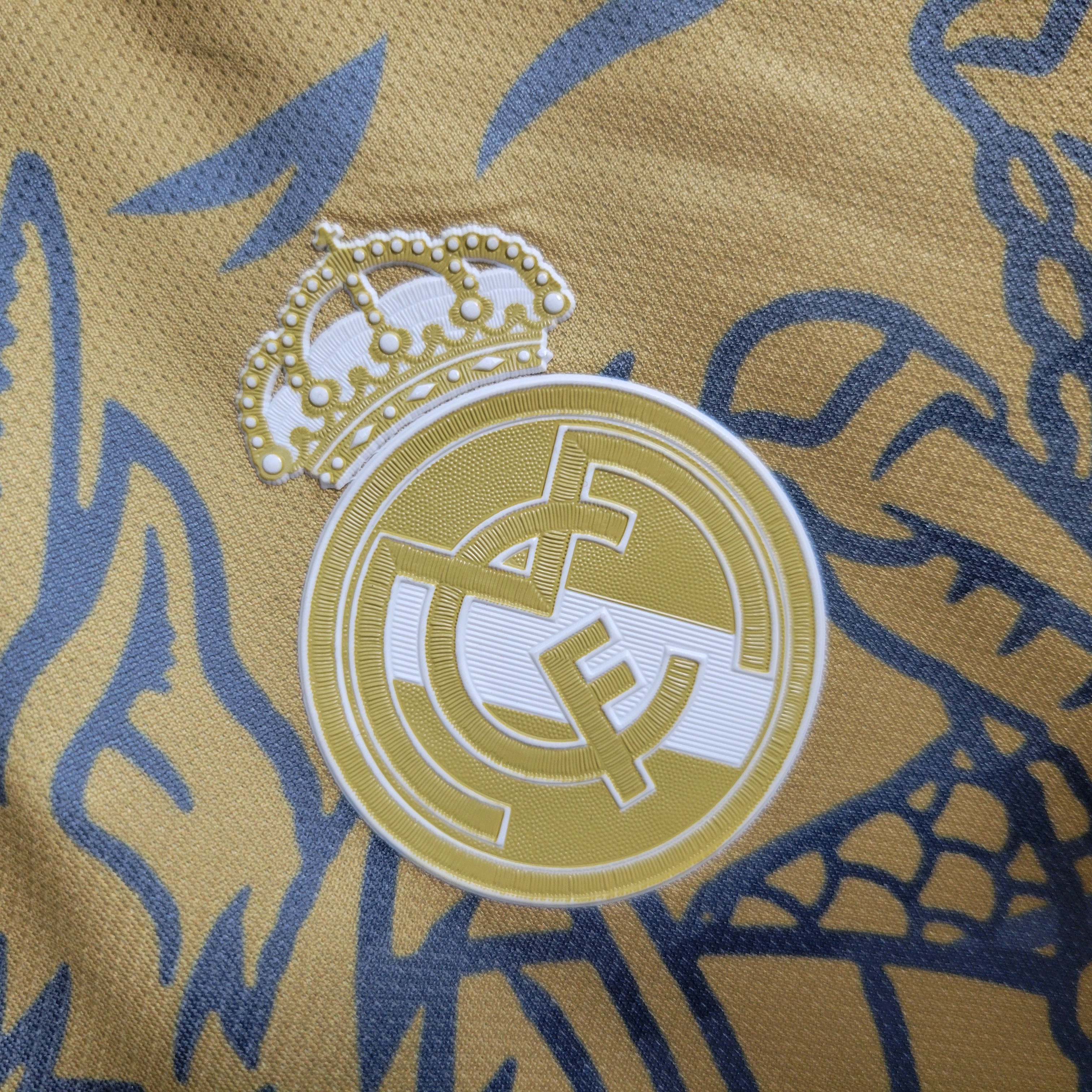 Real Madrid 23-24 Yellow Dragon Special Edition Jersey - Fans Version