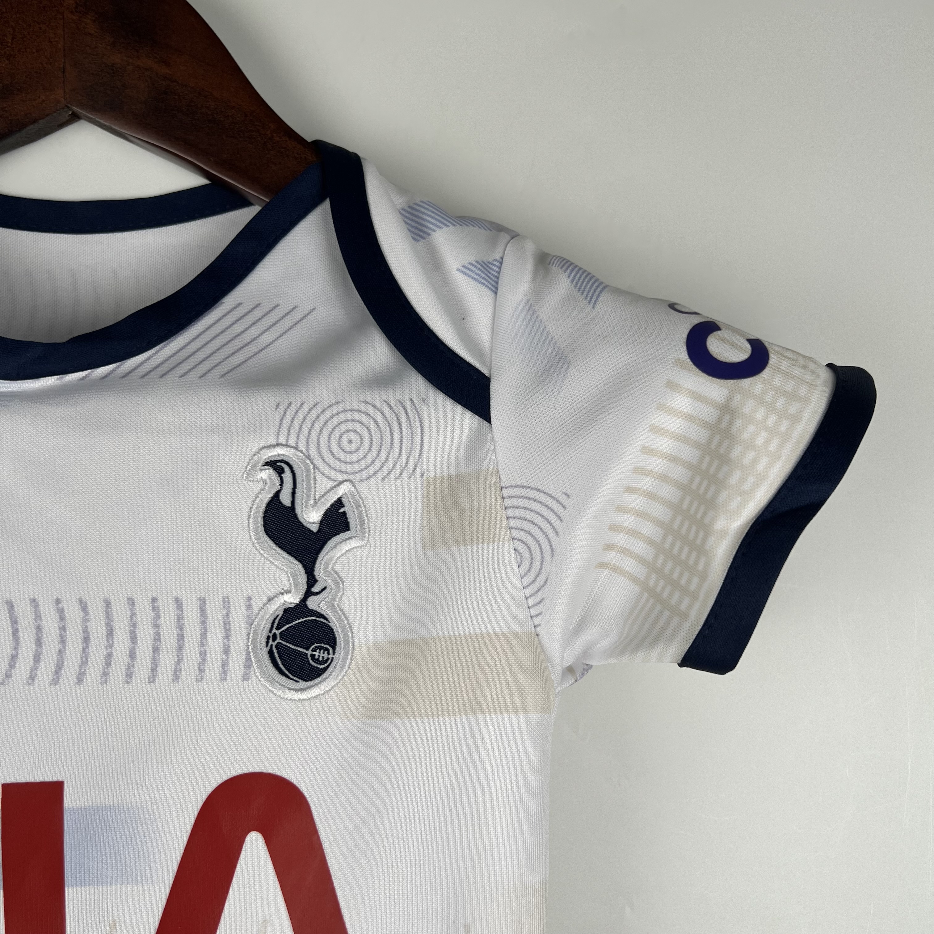 Tottenham Hotspur 23-24 Home Stadium Baby Crawling Suit