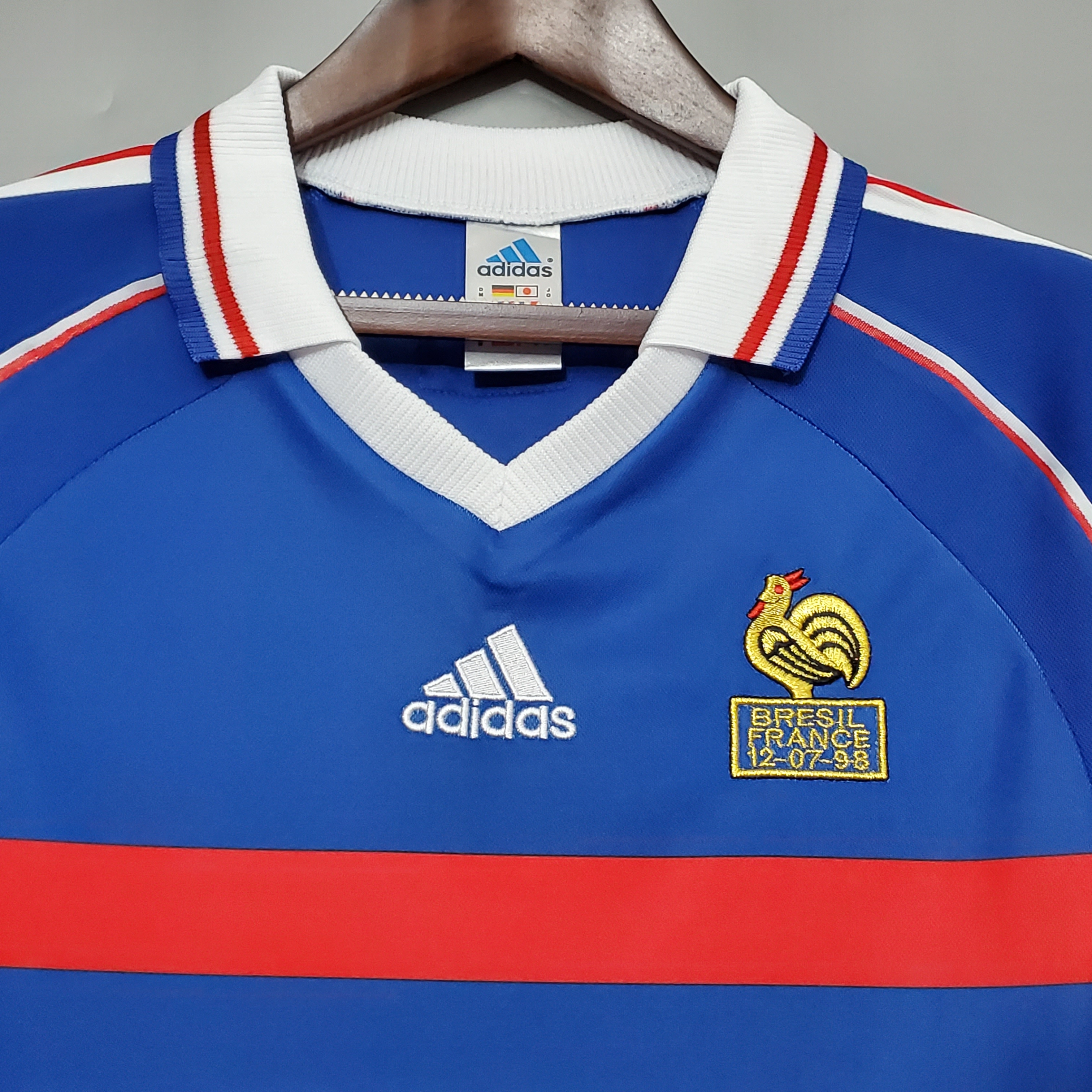 France Retro 1998 Home Jersey