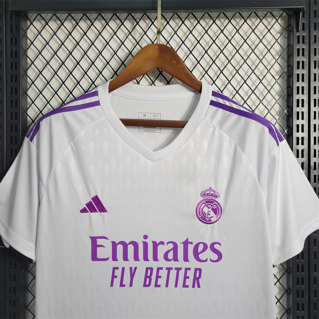 Real Madrid 23-24 White Goalkeeper Jersey - Fans Version