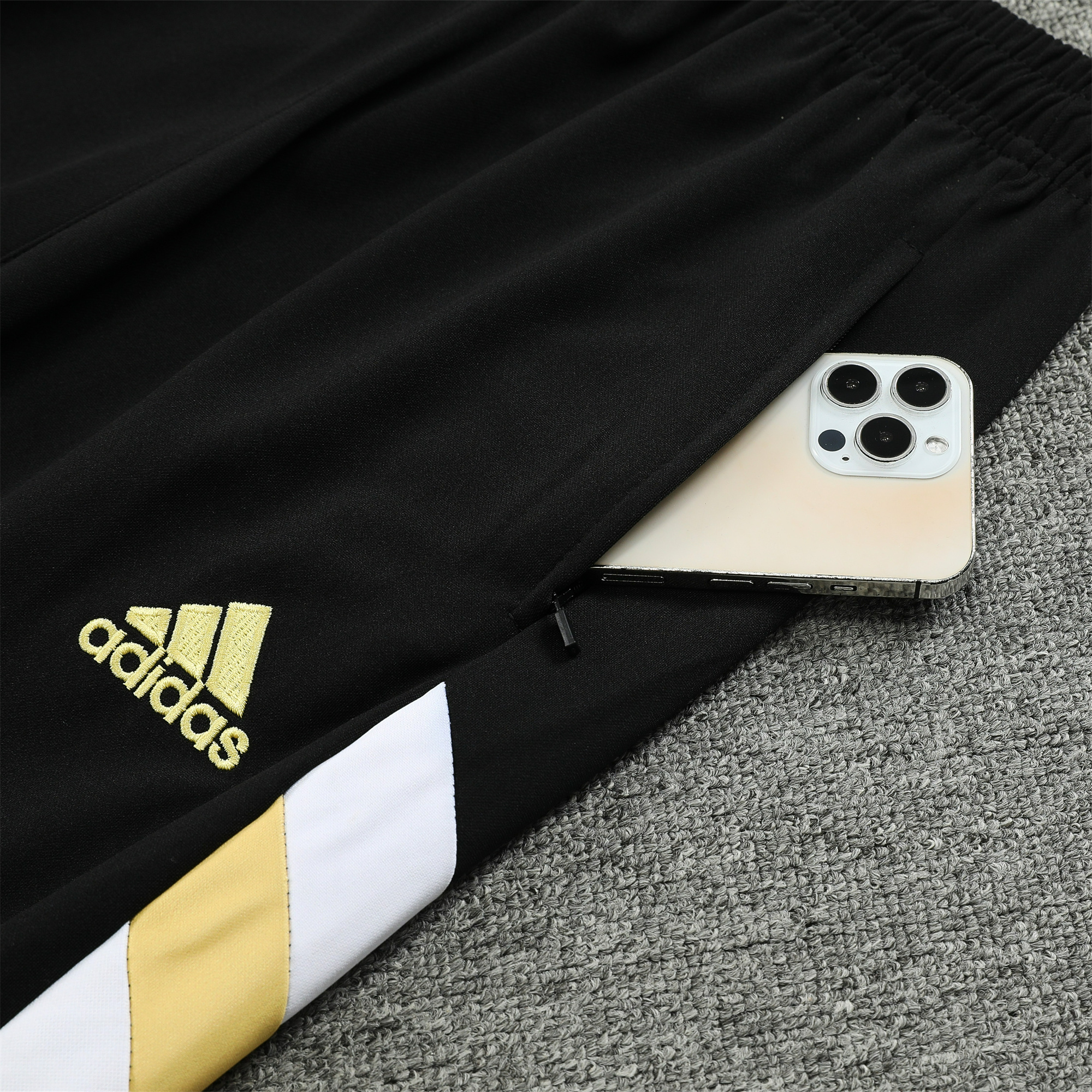 Juventus 23-24 Long Sleeve Training Set White Yellow