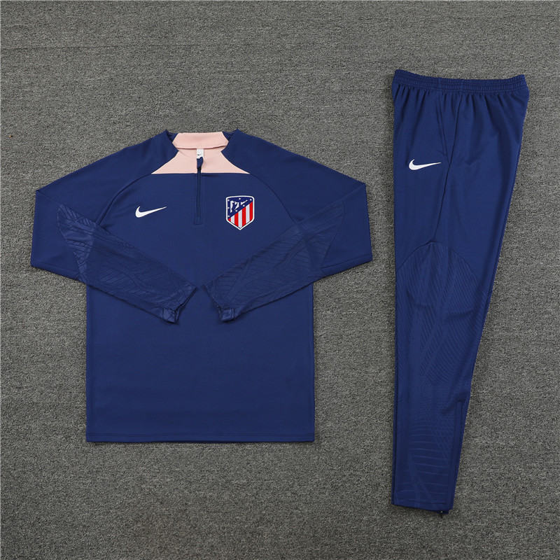 Atletico Madrid 23-24 Long Sleeve Training Set -Blue