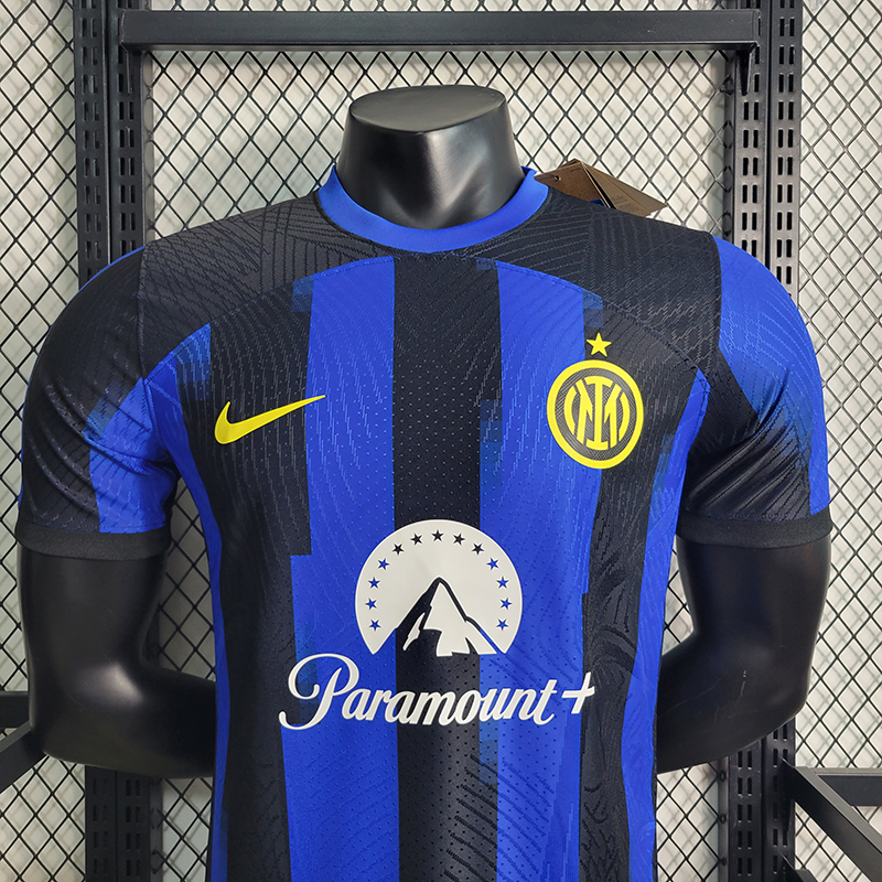 Inter Milan 23-24 Home Stadium Jersey - Player Version