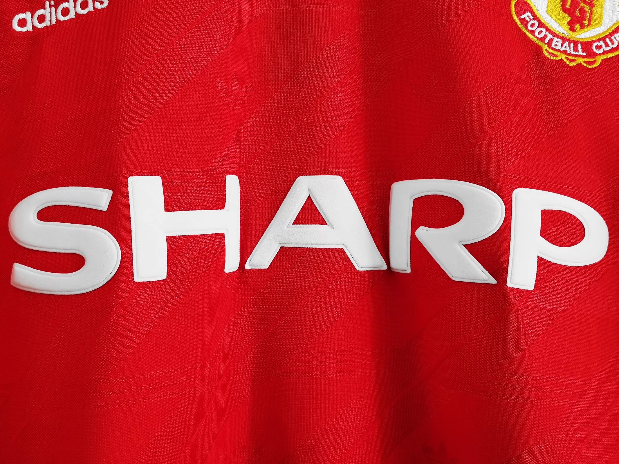Manchester United Retro 86-88 Home Long Sleeve Jersey