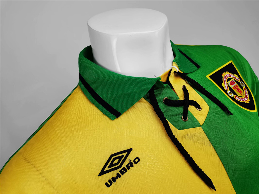 Manchester United Retro 92-94 Third Away Long Sleeve Jersey