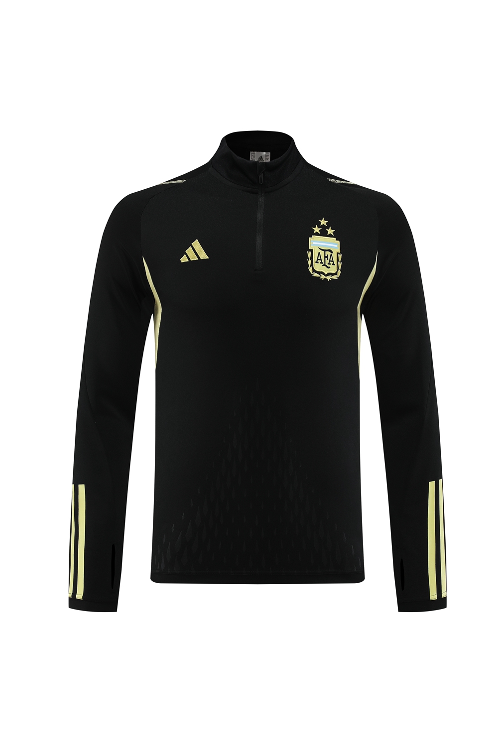 Argentina 23-24 Long Sleeve Training Set - Black
