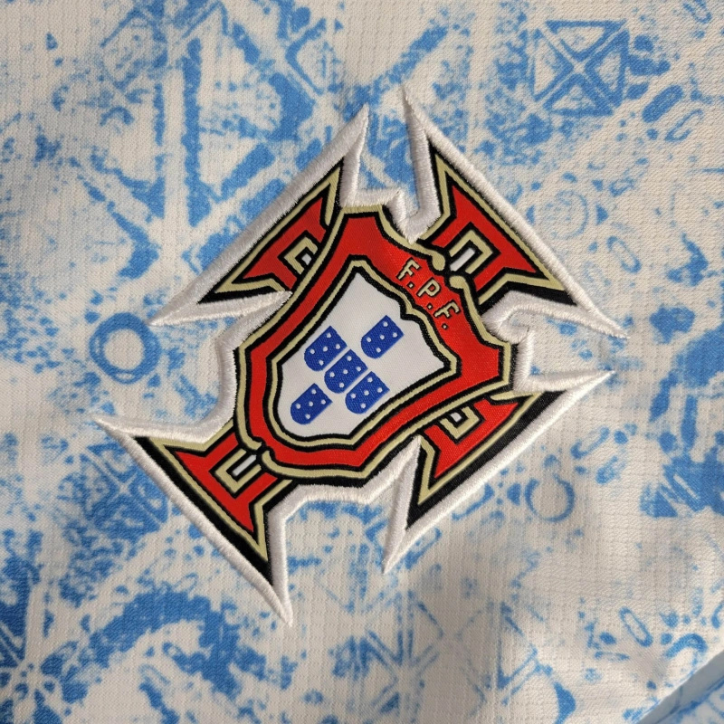 Portugal 2024 Away Stadium Long Sleeve Jersey - Fans Version