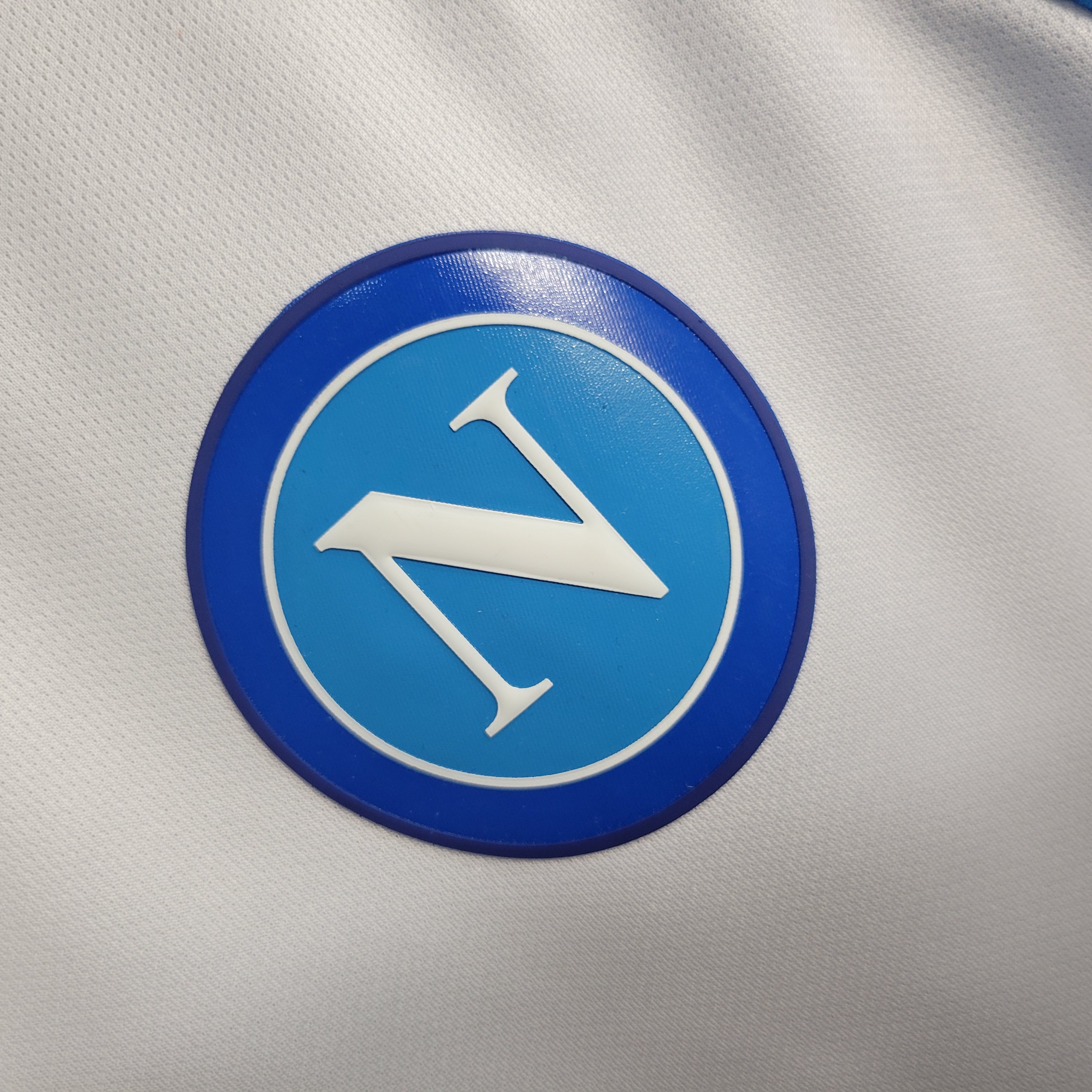 23-24 Napoli Champions White Jersey