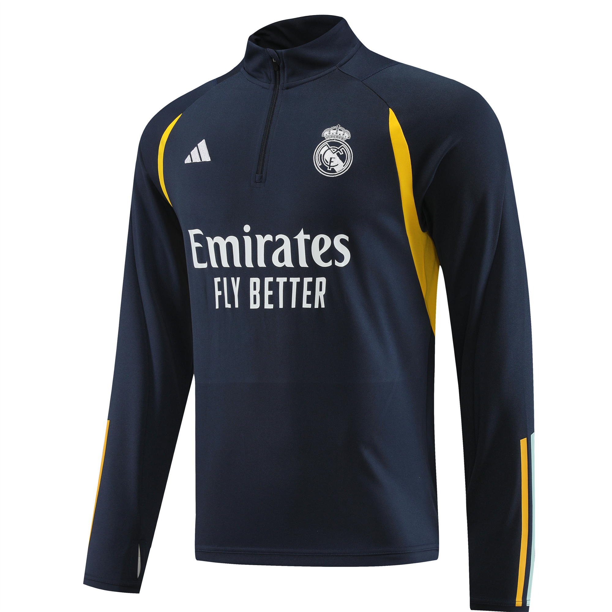 Real Madrid 23-24 Long Sleeve Training Set Navy blue