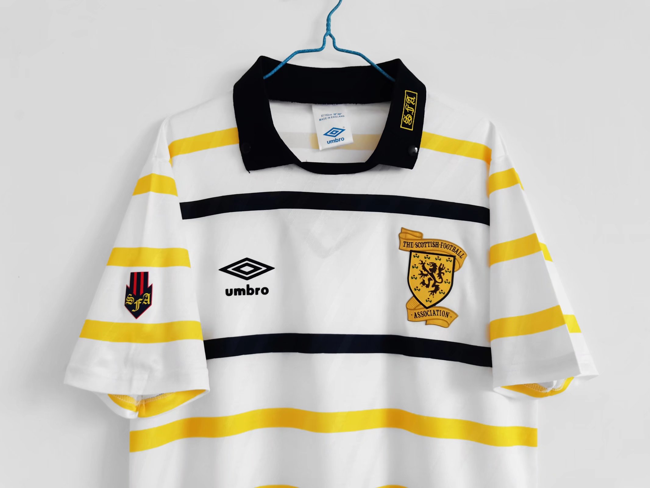 Retro S-c-o.t l.a-n.d 1988-91 Away Jersey - Fans Version