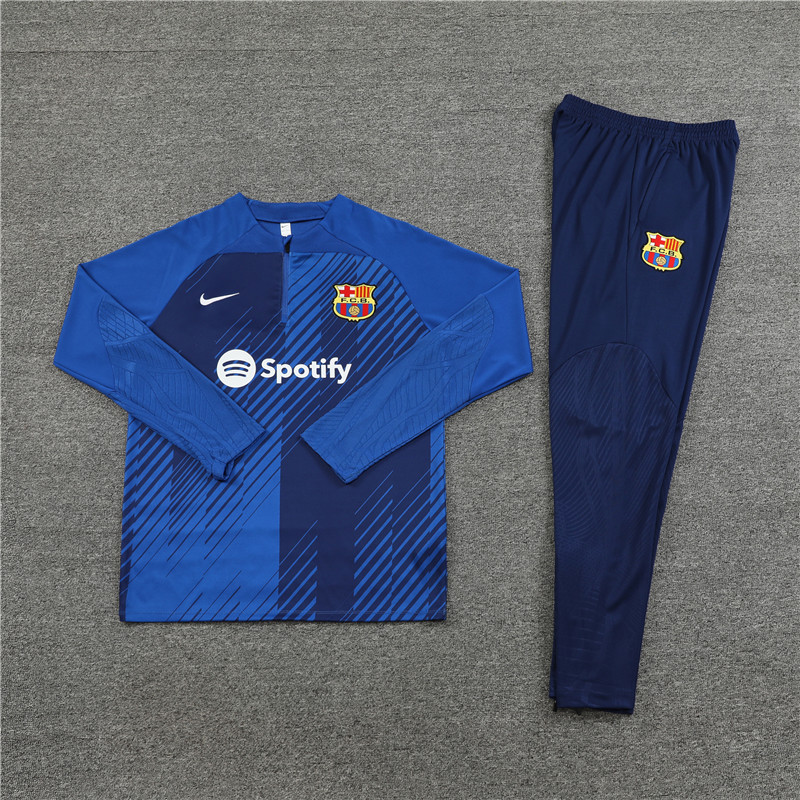 B.A.R.S.A 23-24 Long Sleeve Training Set -Dark Dlue