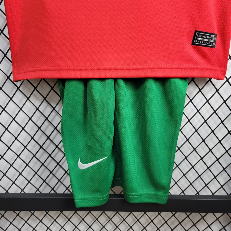 Portugal 2024 Home Stadium Kids Kit