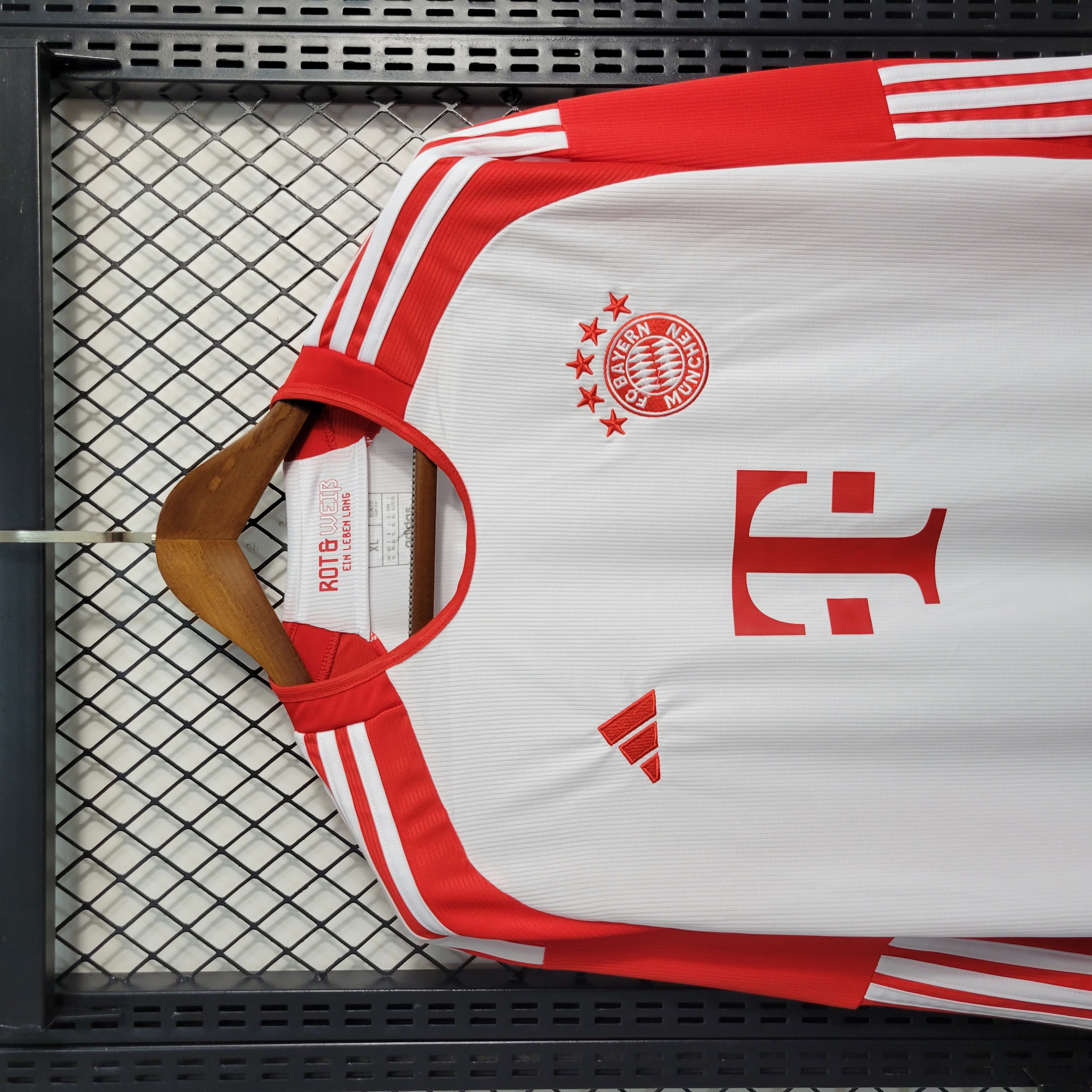 Bayern Munich 23-24 Home Long Sleeve Jersey - Fans Version
