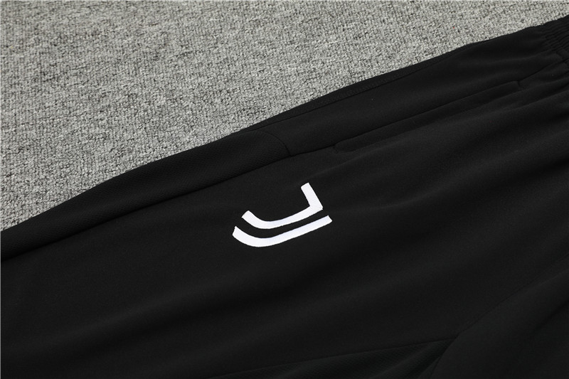 Juventus 23-24 Long Sleeve Training Set -Black and White