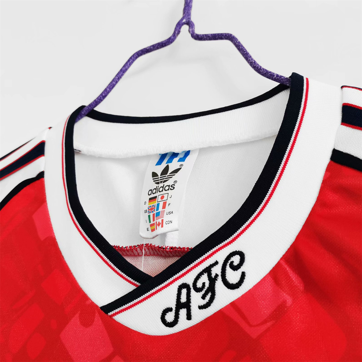 Arsenal Retro 90-92 Home Stadium Jersey