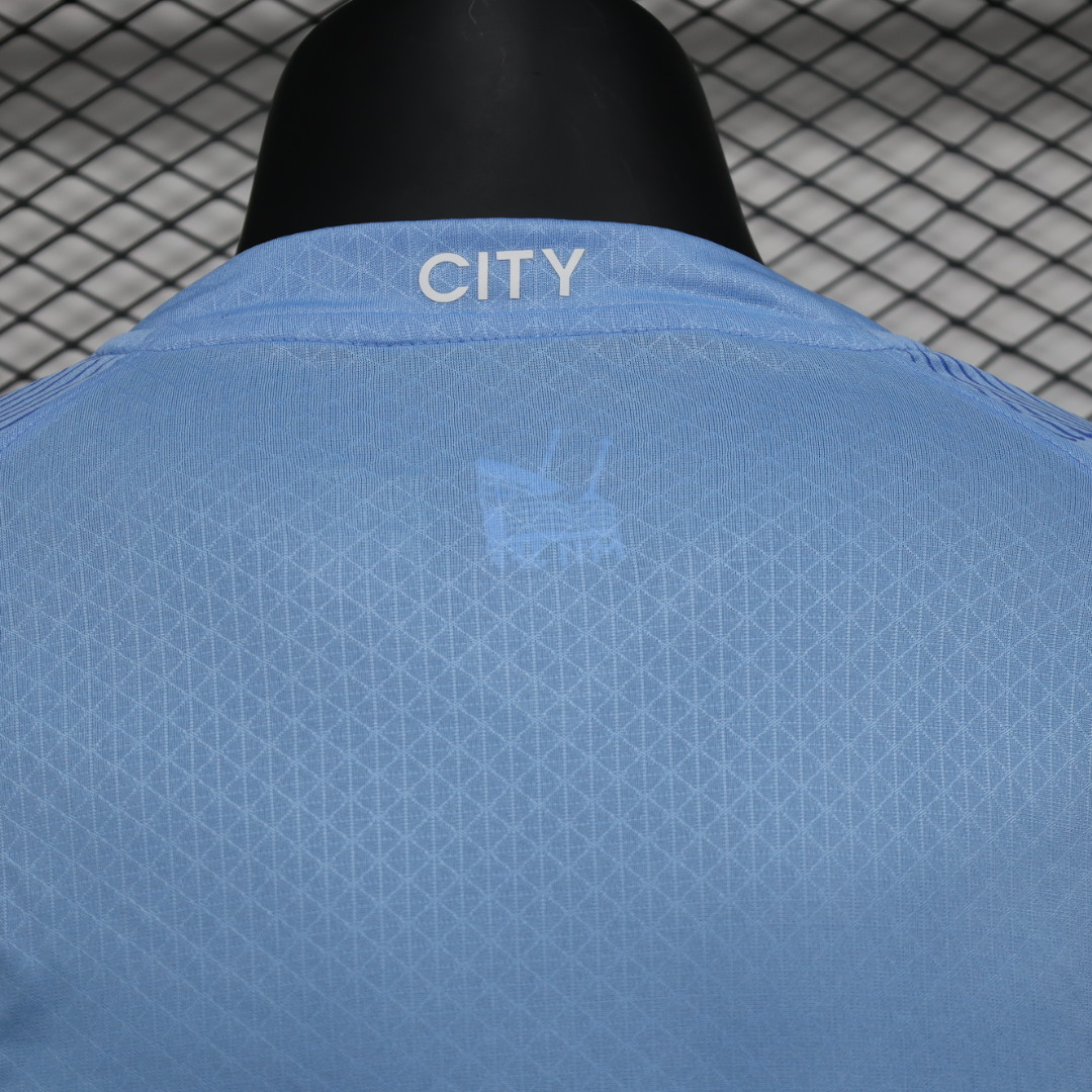 23/24 Manchester City Home Long Sleeve Jersey - Player Version