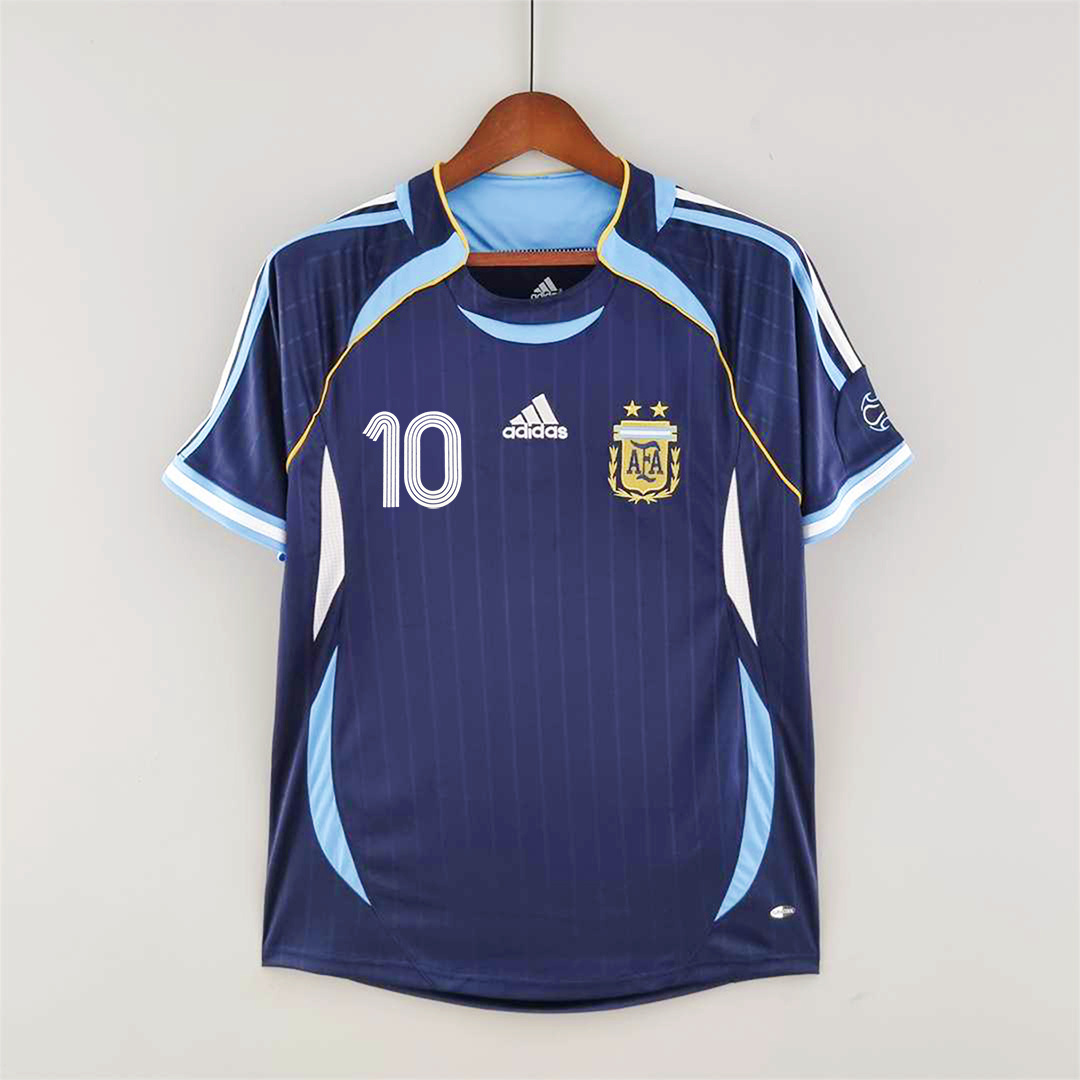 Retro Argentina 2006 Away Stadium Jersey