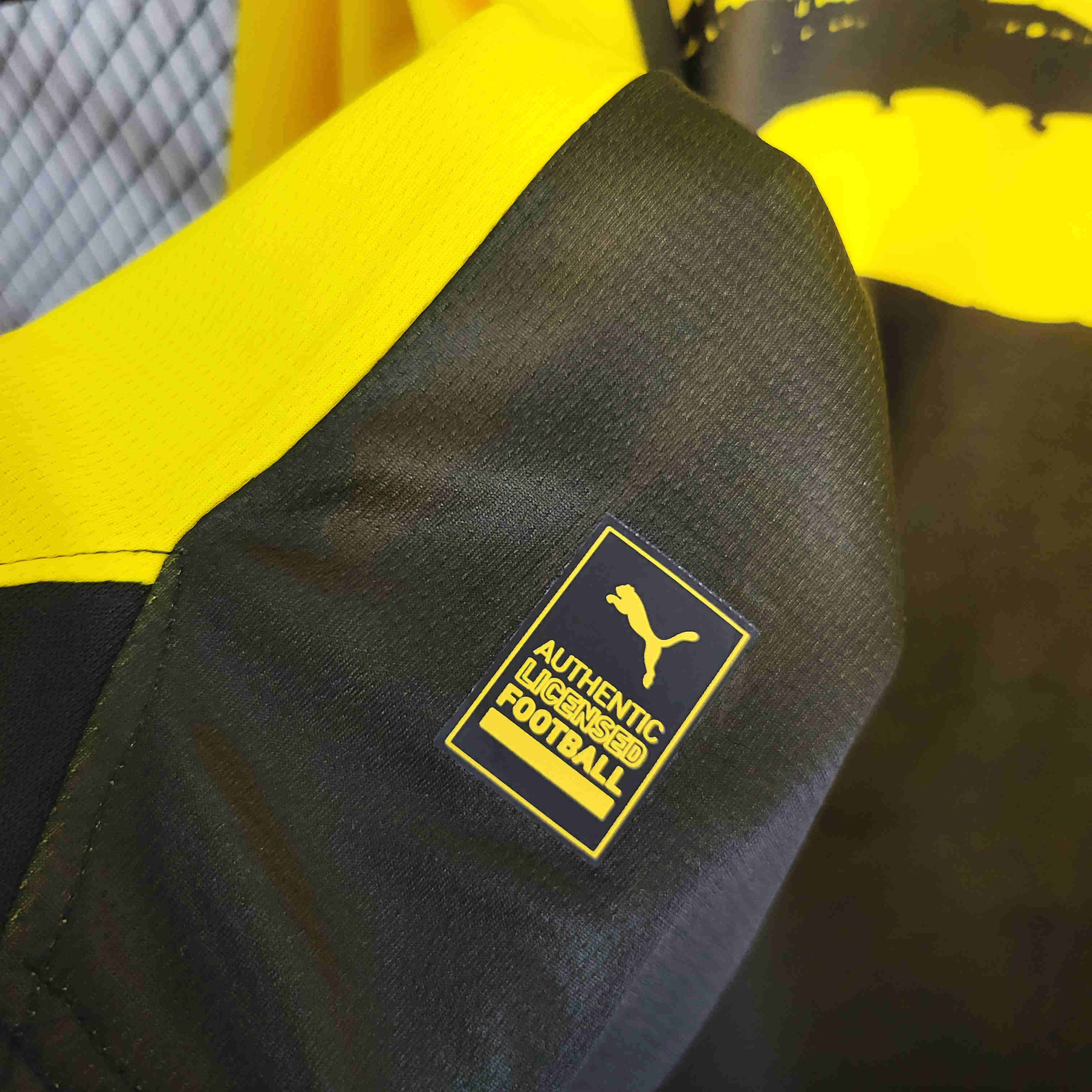 Dortmund 23/24 Home Home Long Sleeve Jersey - Fans Version