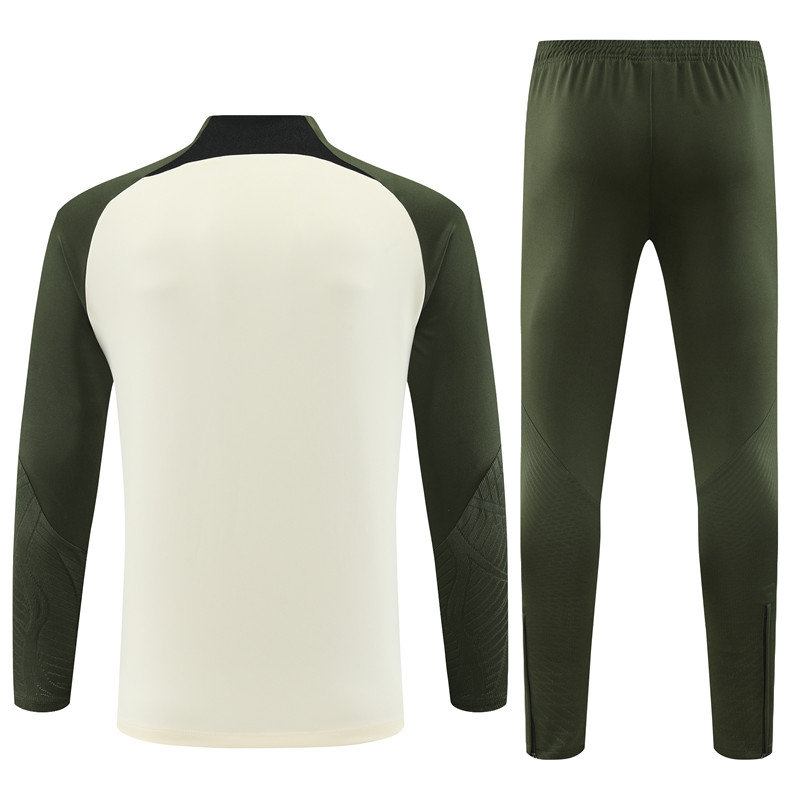 B.A.R.S.A 23-24 Kids Long Sleeve Training Set Beige White