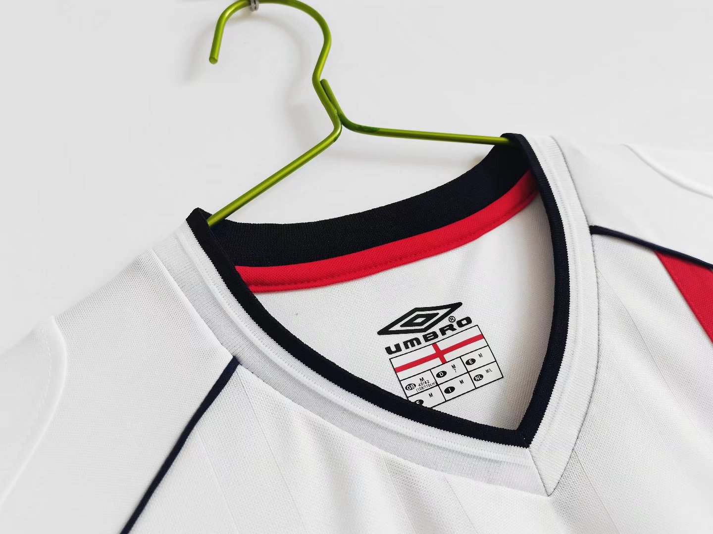 Retro England 2002 Home Stadium Jersey