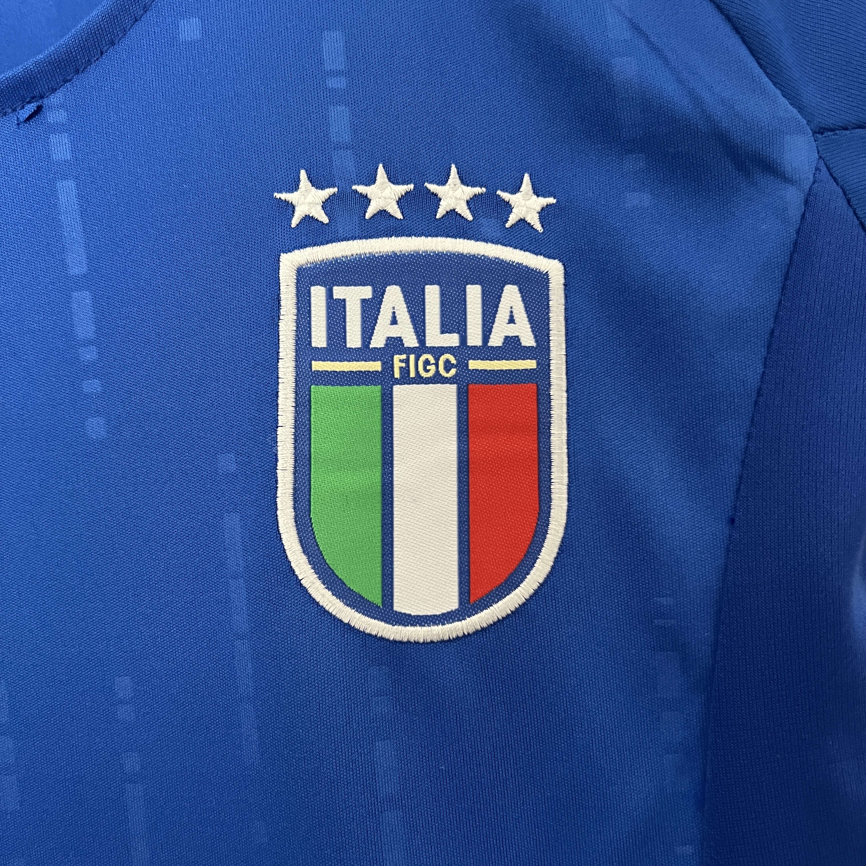 Italy 2024 Home Stadium Kids Kit