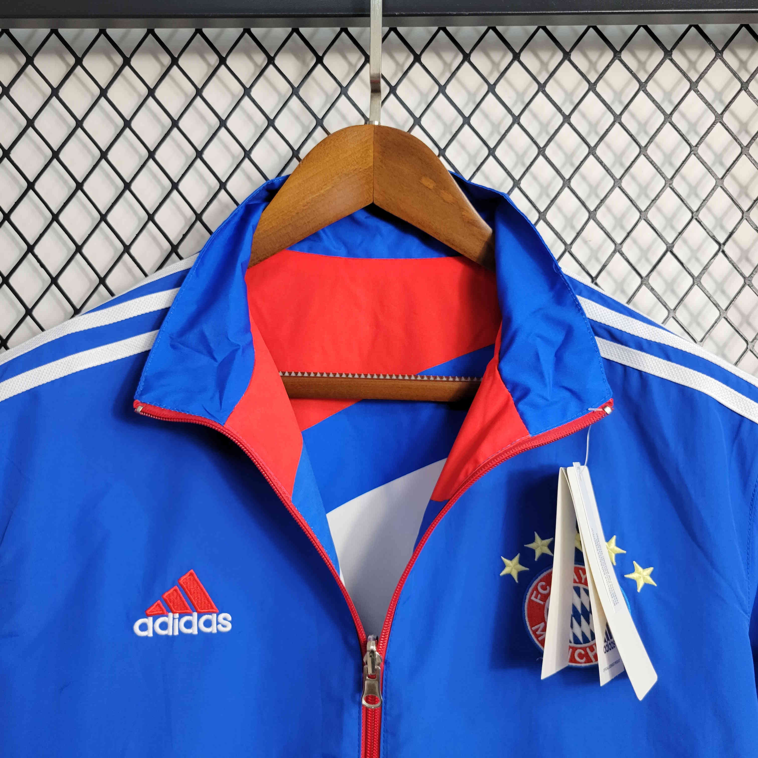 Bayern Munich 23-24 Blue Reversible Windbreaker