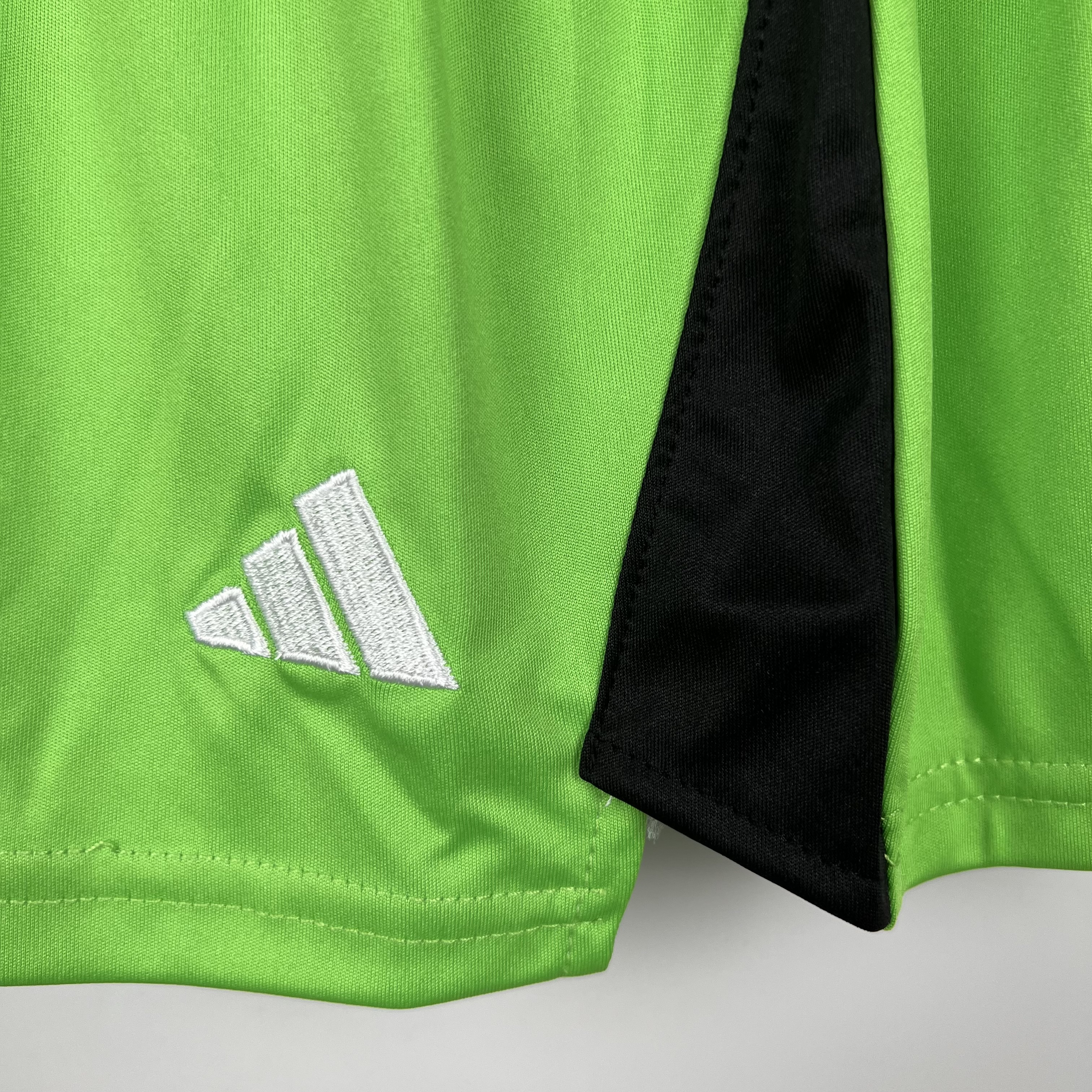 Real Madrid 23-24 Green Goalkeeper Kids Kit
