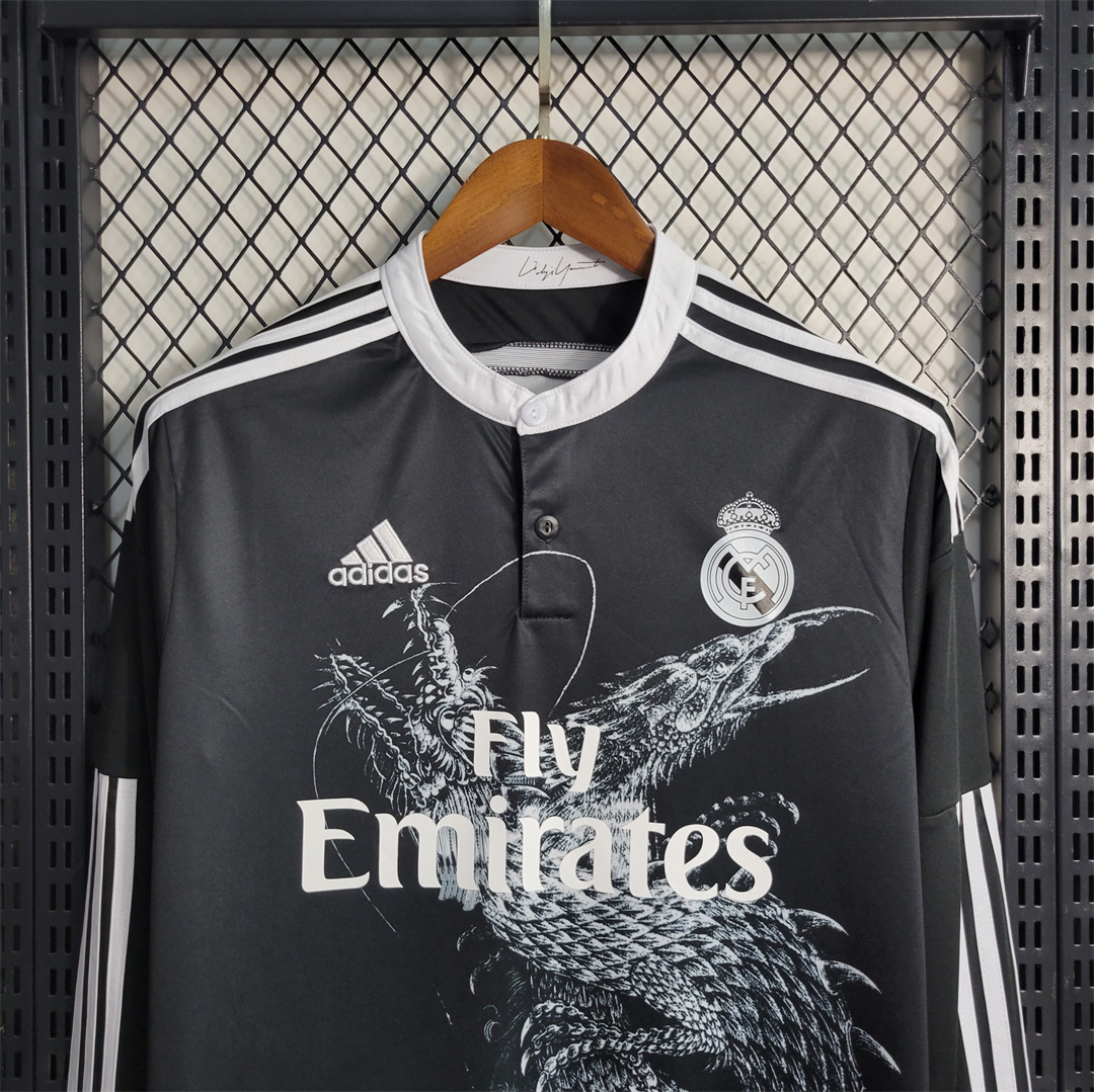 Real Madrid Retro 14-15 Third Away Long Sleeve Jersey