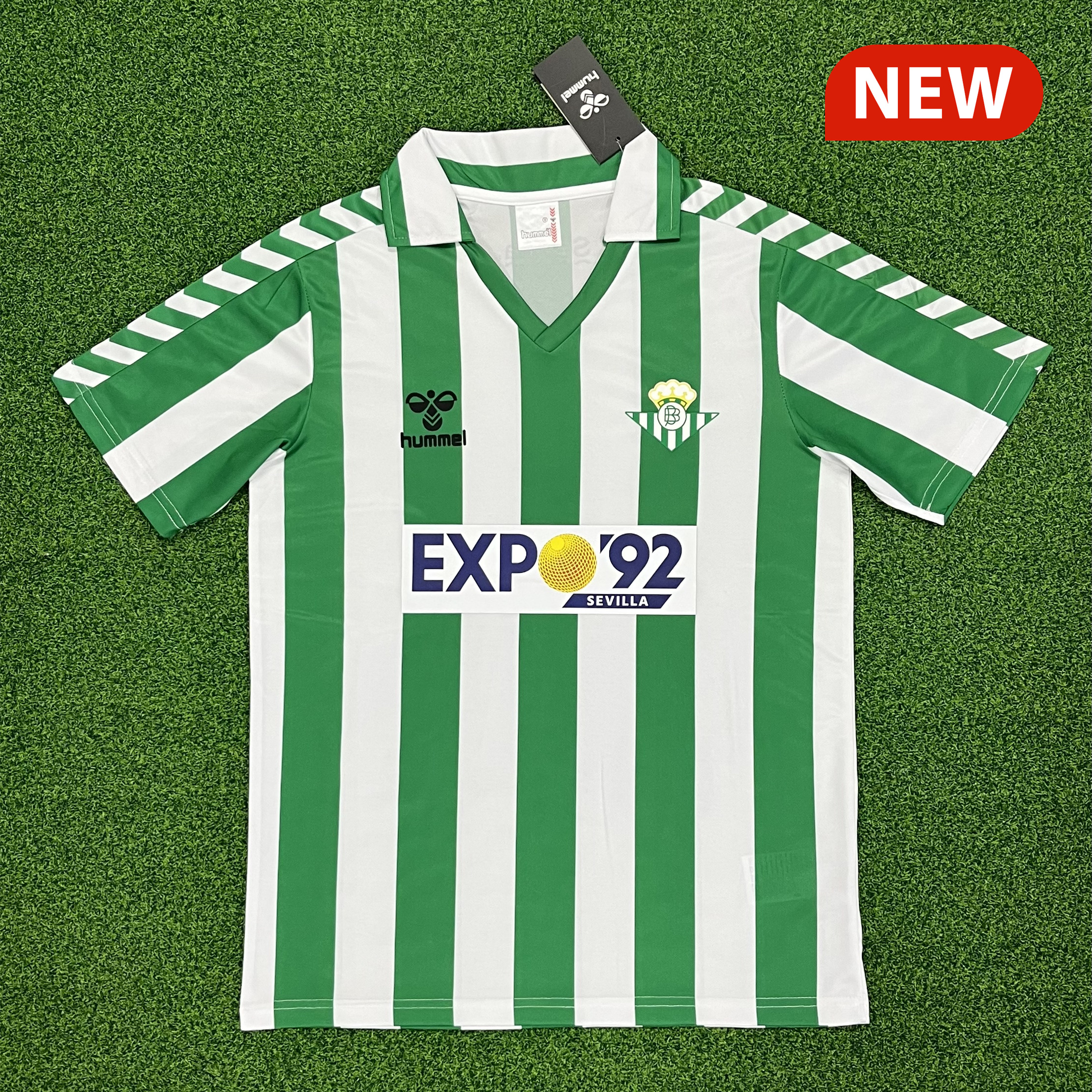 Retro Real Betis 1988-89 Home Stadium Jersey