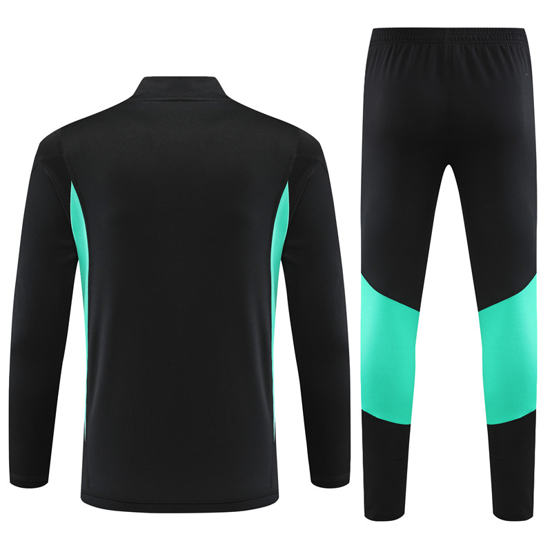 Manchester United 23-24 Long Sleeve Training Set -Black