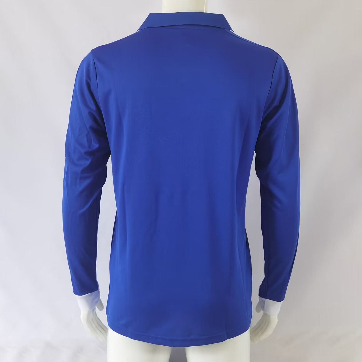 Retro France 1984 Home Stadium Long Sleeve Jersey