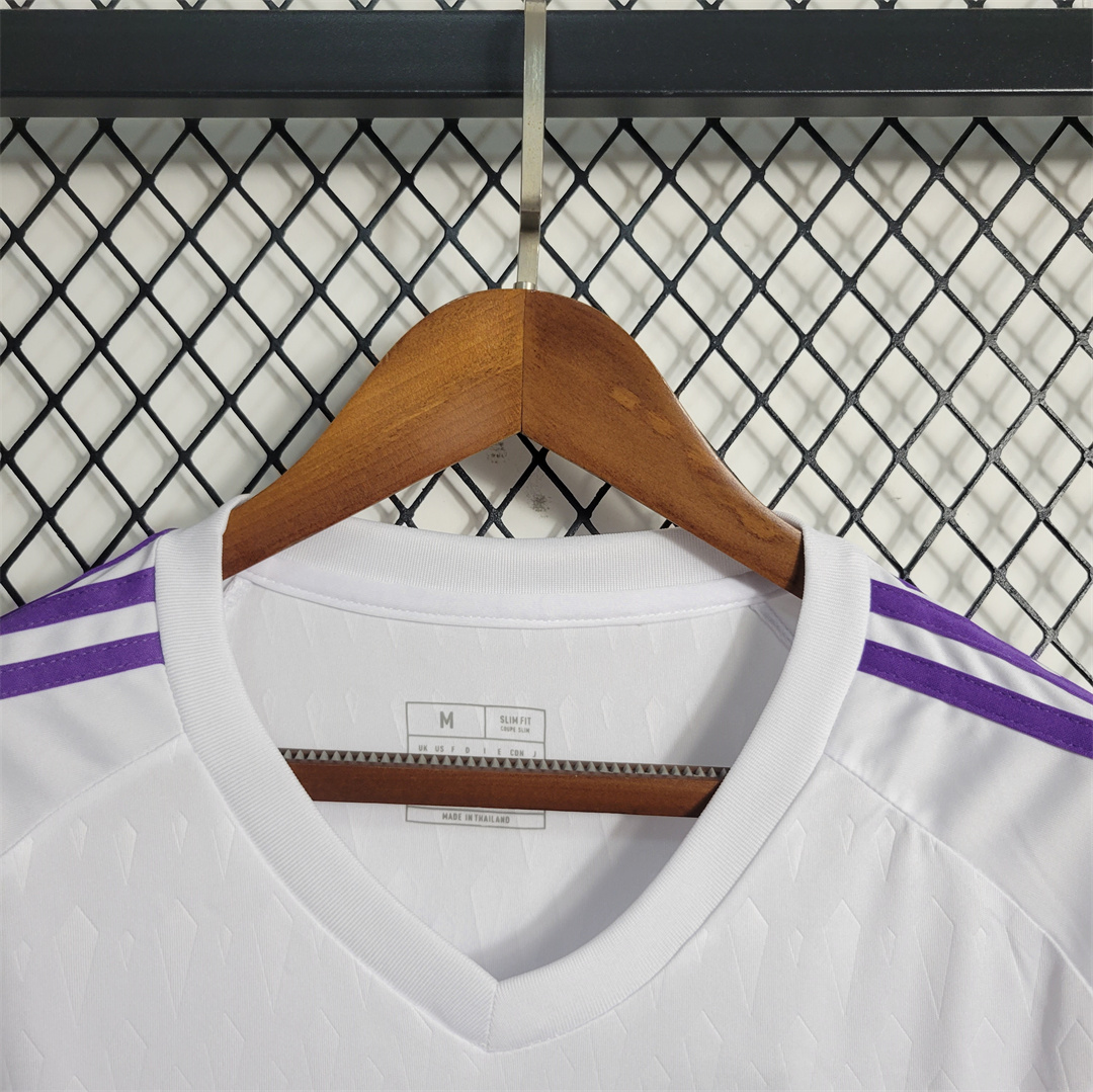 Real Madrid 23-24 White Goalkeeper Jersey - Fans Version