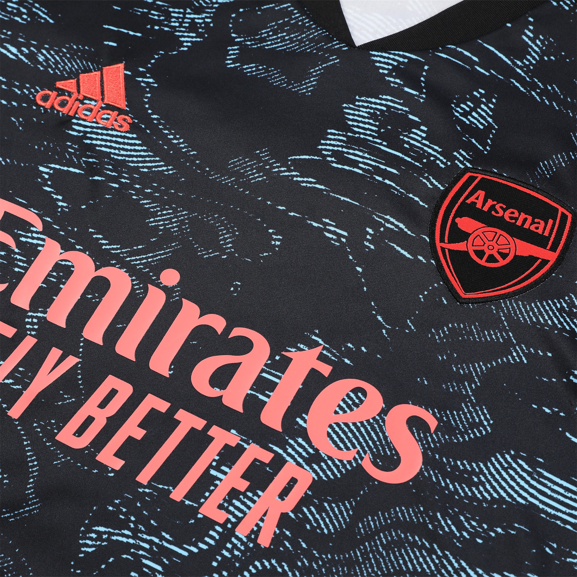 Arsenal 23-24 Short-Sleeve Training Set - Blue & Orange