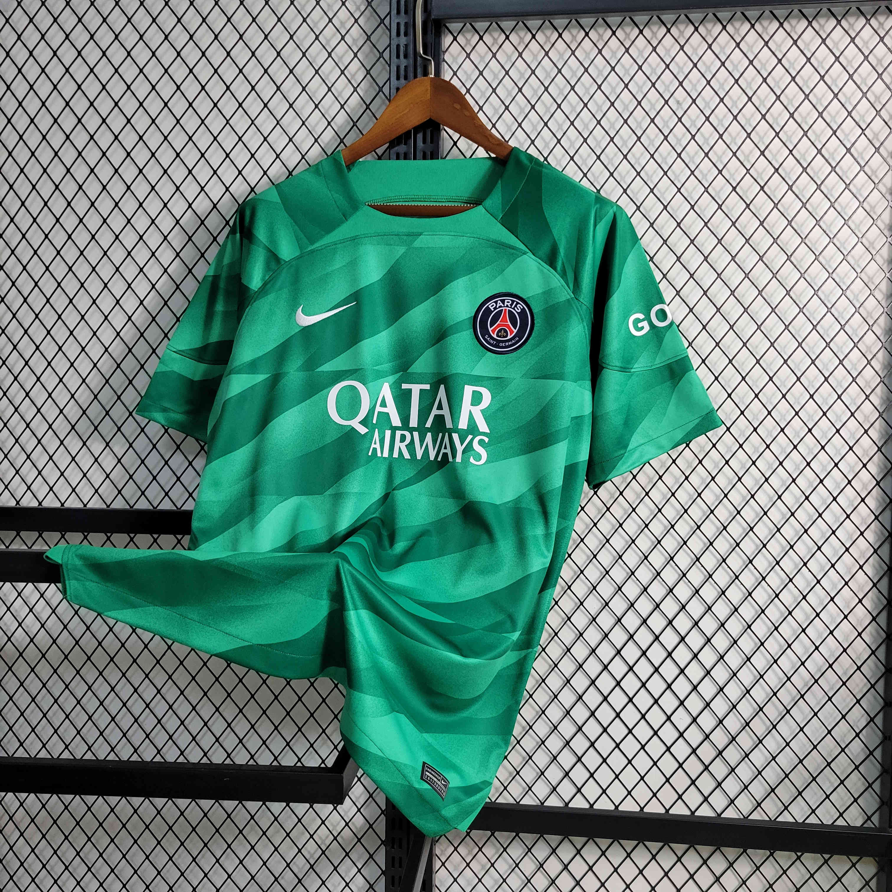 23/24 Paris Saint-Germain PSG Green Goalkeeper Jersey - Fans Version