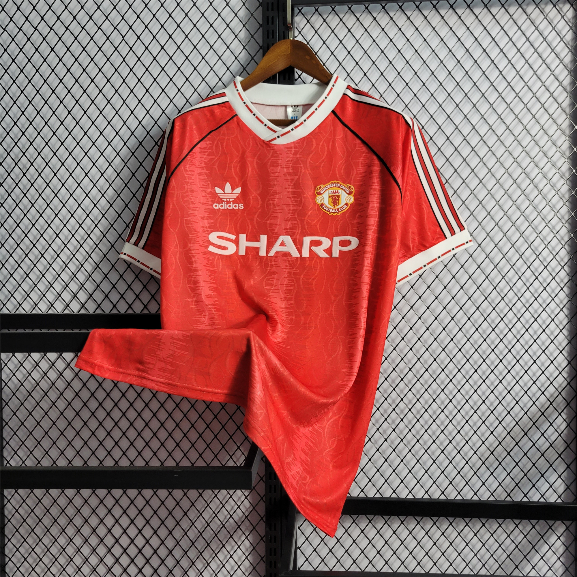 Manchester United Retro 90-92 Home Stadium Jersey
