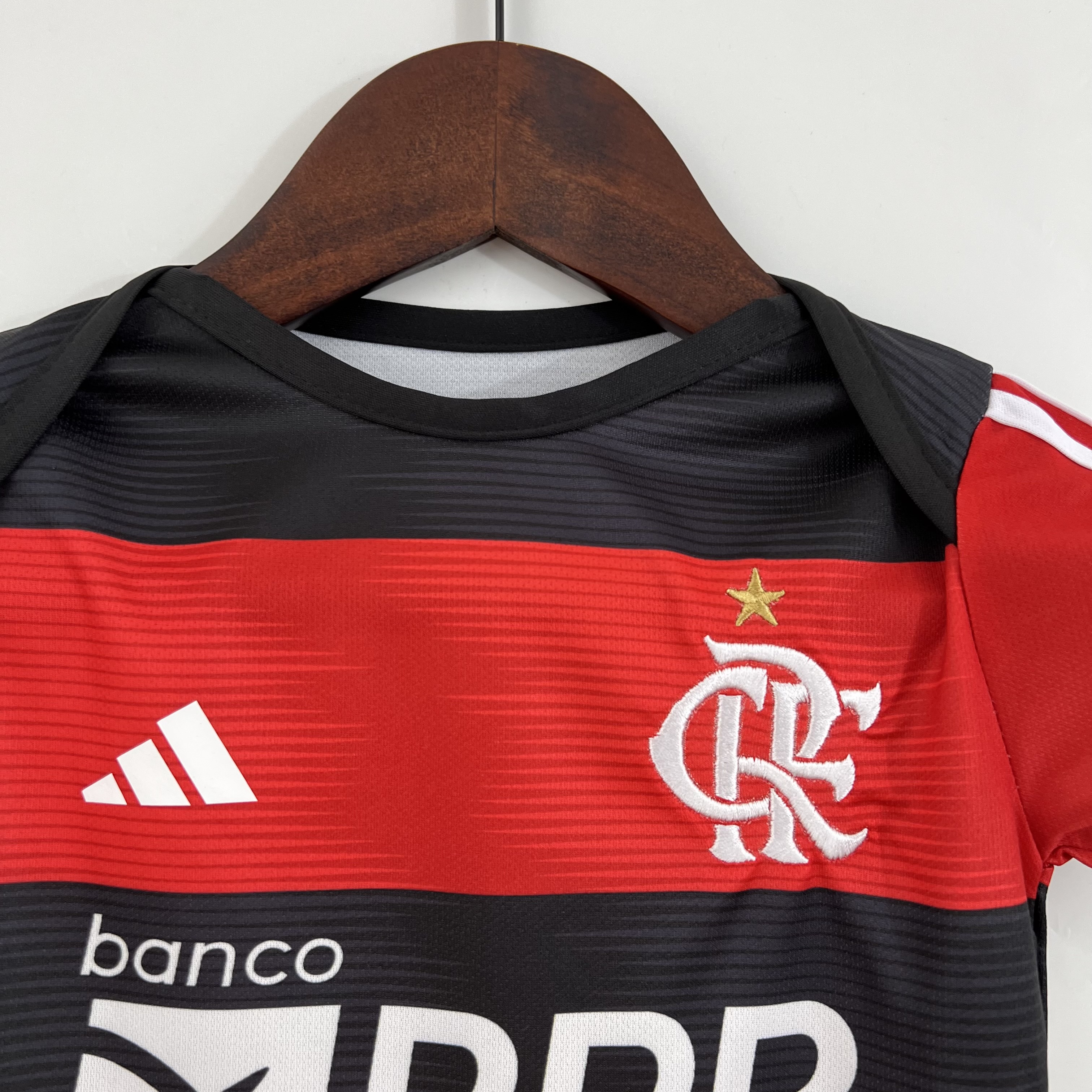 Flamengo 23-24 Home Stadium Baby Crawling Suit