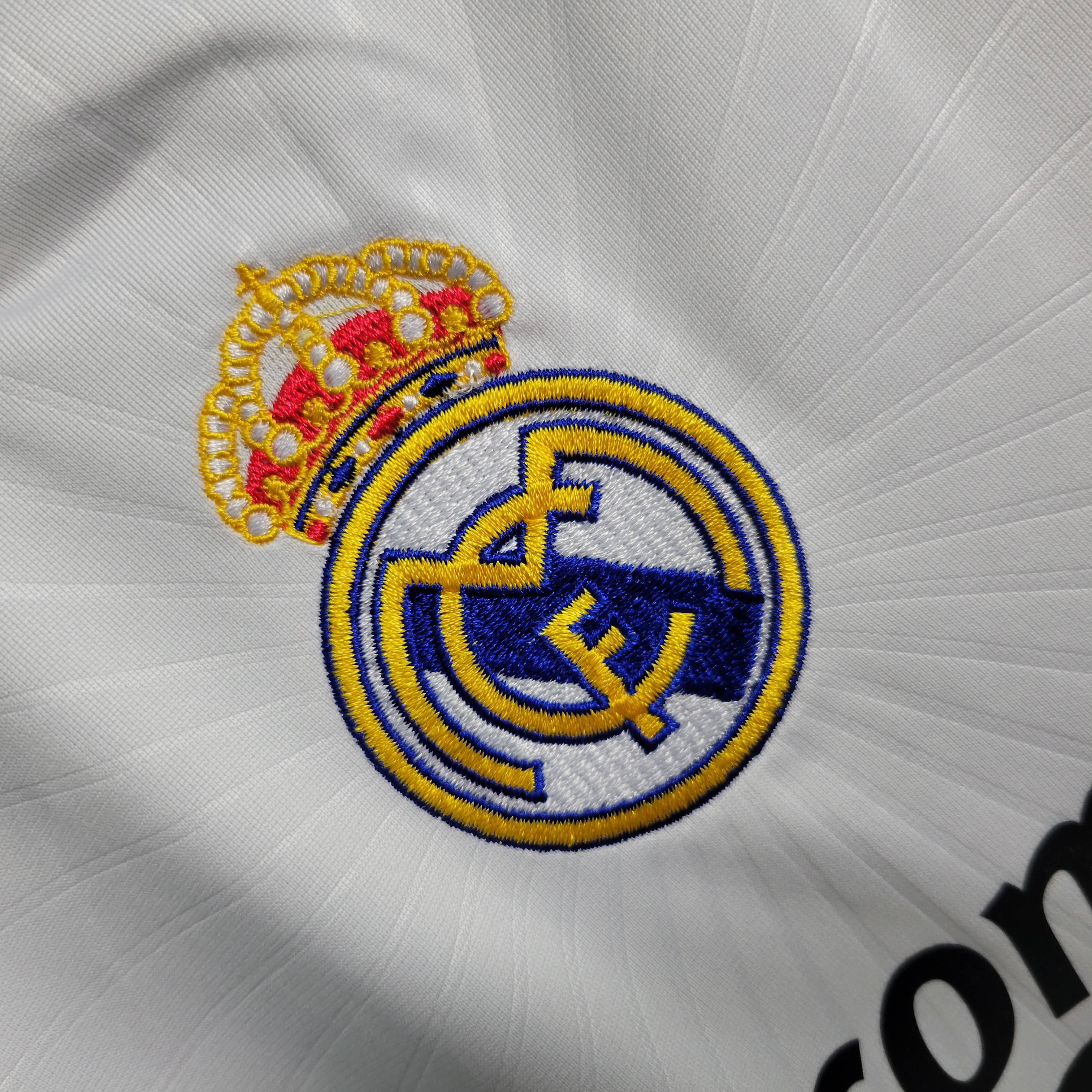 Retro Real Madrid 10-11 Home Stadium Long Sleeve Jersey