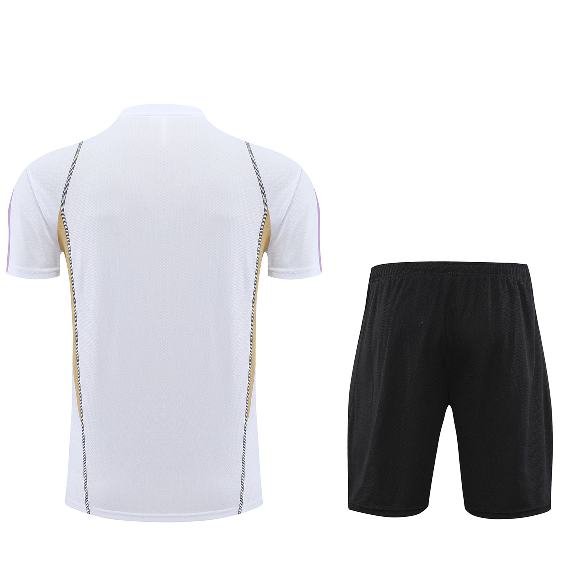 Real Madrid 23-24 Short-Sleeve Training Set - White