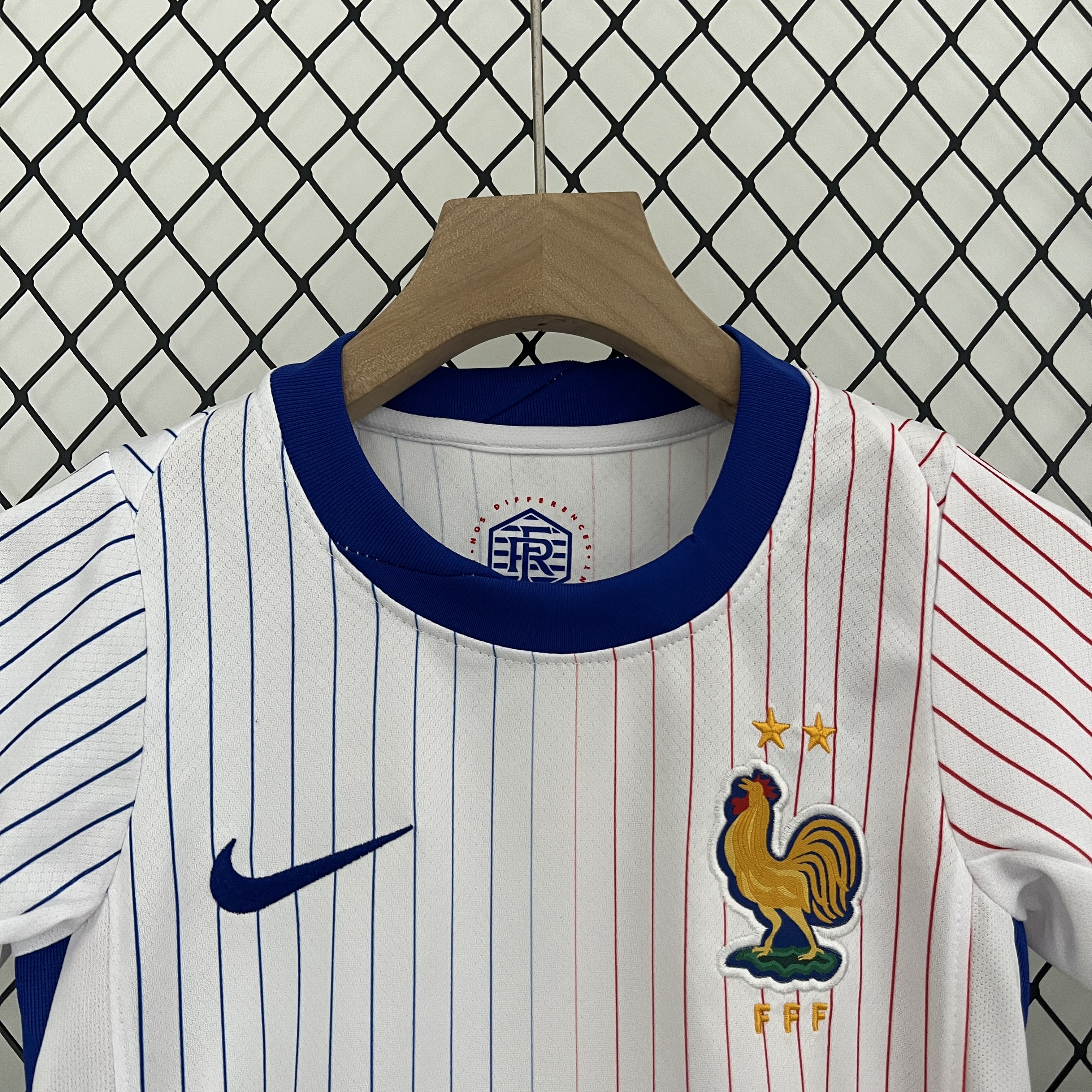 France 2024 Away Stadium Kids Kit