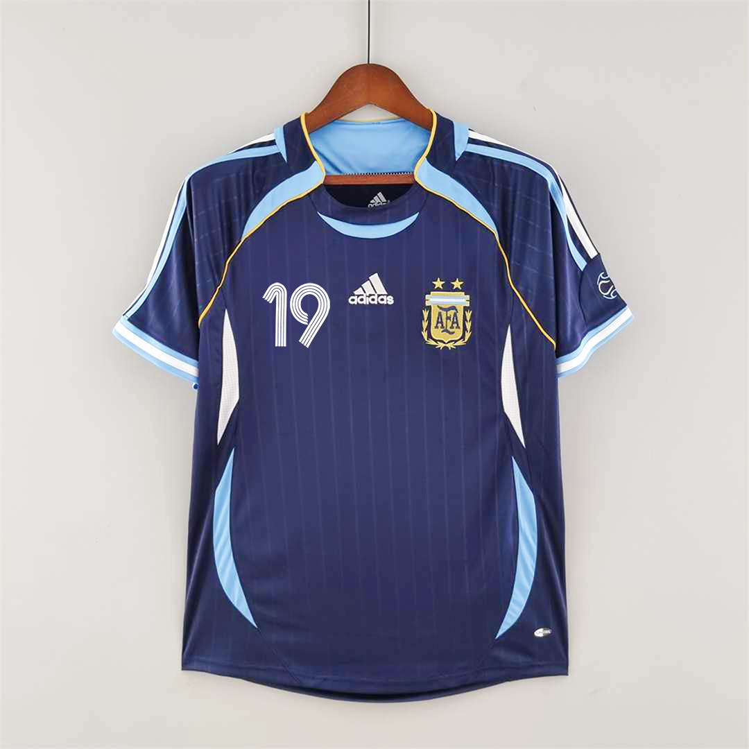 Retro Argentina 2006 Away Stadium Jersey