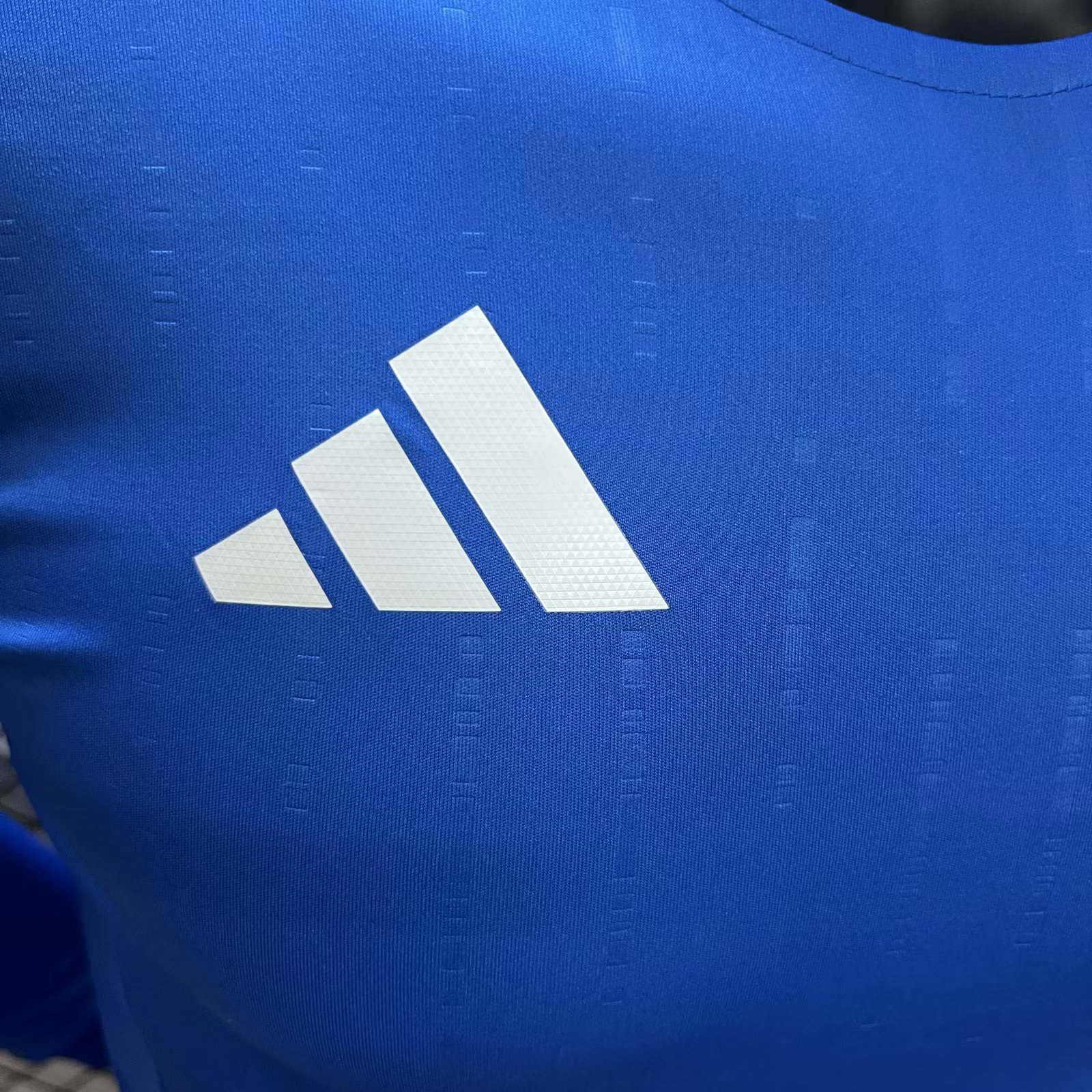 Italy 2024 Home Stadium Long Sleeve Jersey - Player Version
