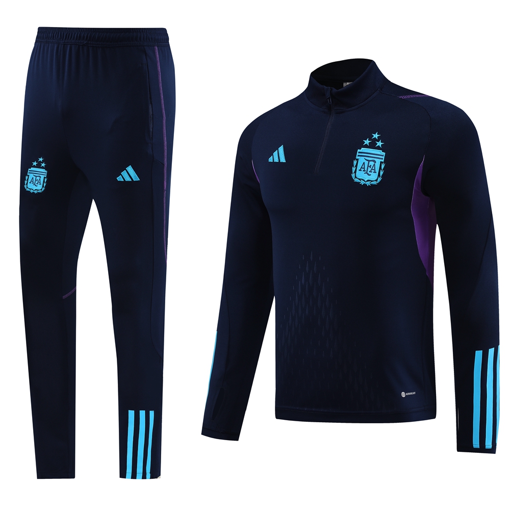 Argentina 23-24 Long Sleeve Training Set - Blue