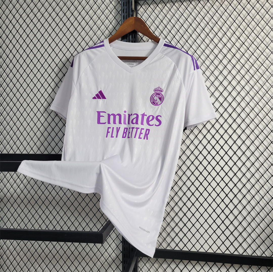 Real Madrid 23-24 White Goalkeeper Jersey - Fans Version