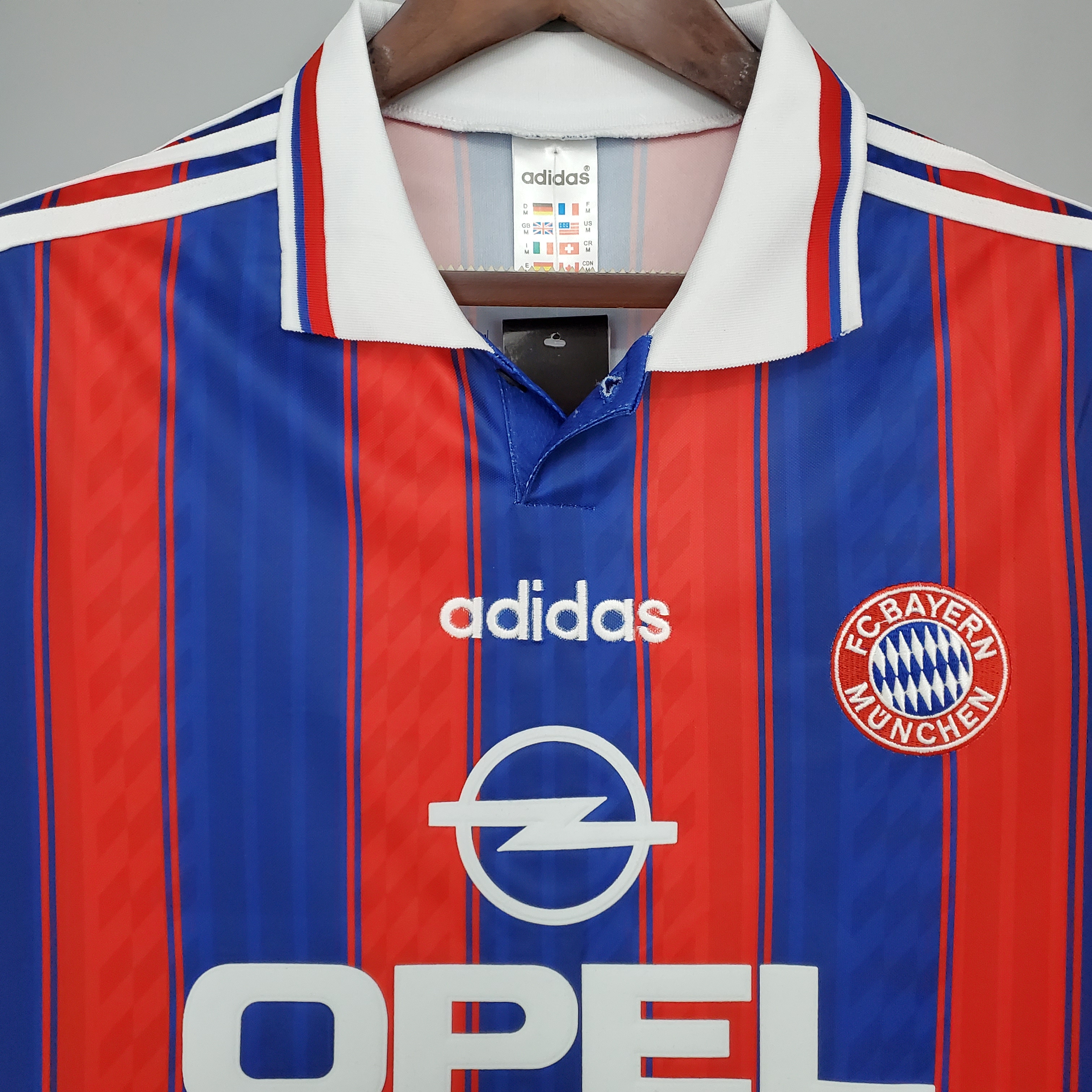 Retro Bayern Munich 95-97 Home Stadium Jersey