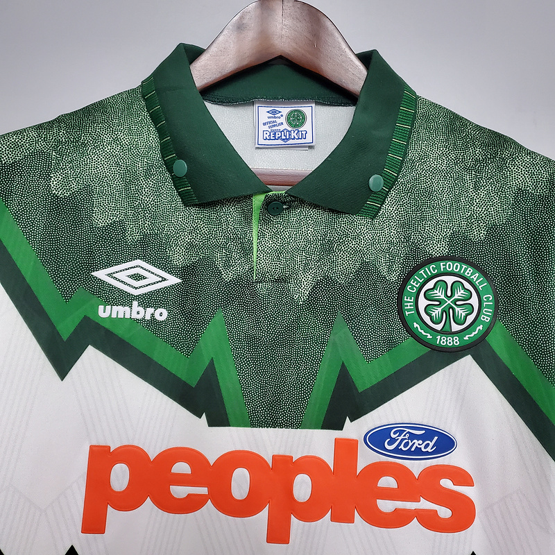 Retro Celtic 91-92 Away Stadium Jersey