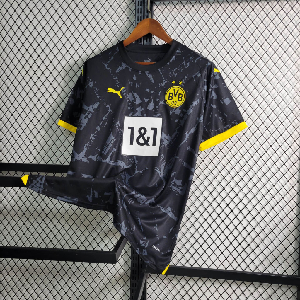 BVB Dortmund 23-24 Away Jersey - Fans Version