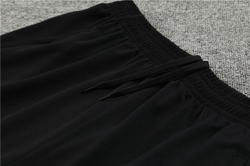 Manchester City 23-24 Kids Long Sleeve Training Set Black